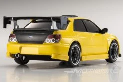 Kyosho Mini-Z Subaru Impreza With Aero Kit Yellow Readyset 1/27 Scale AWD Car - RTR -Freewing Shop kyosho mini z subaru impreza with aero kit yellow readyset 1 27 scale awd car rtr motion rc 31477247672505