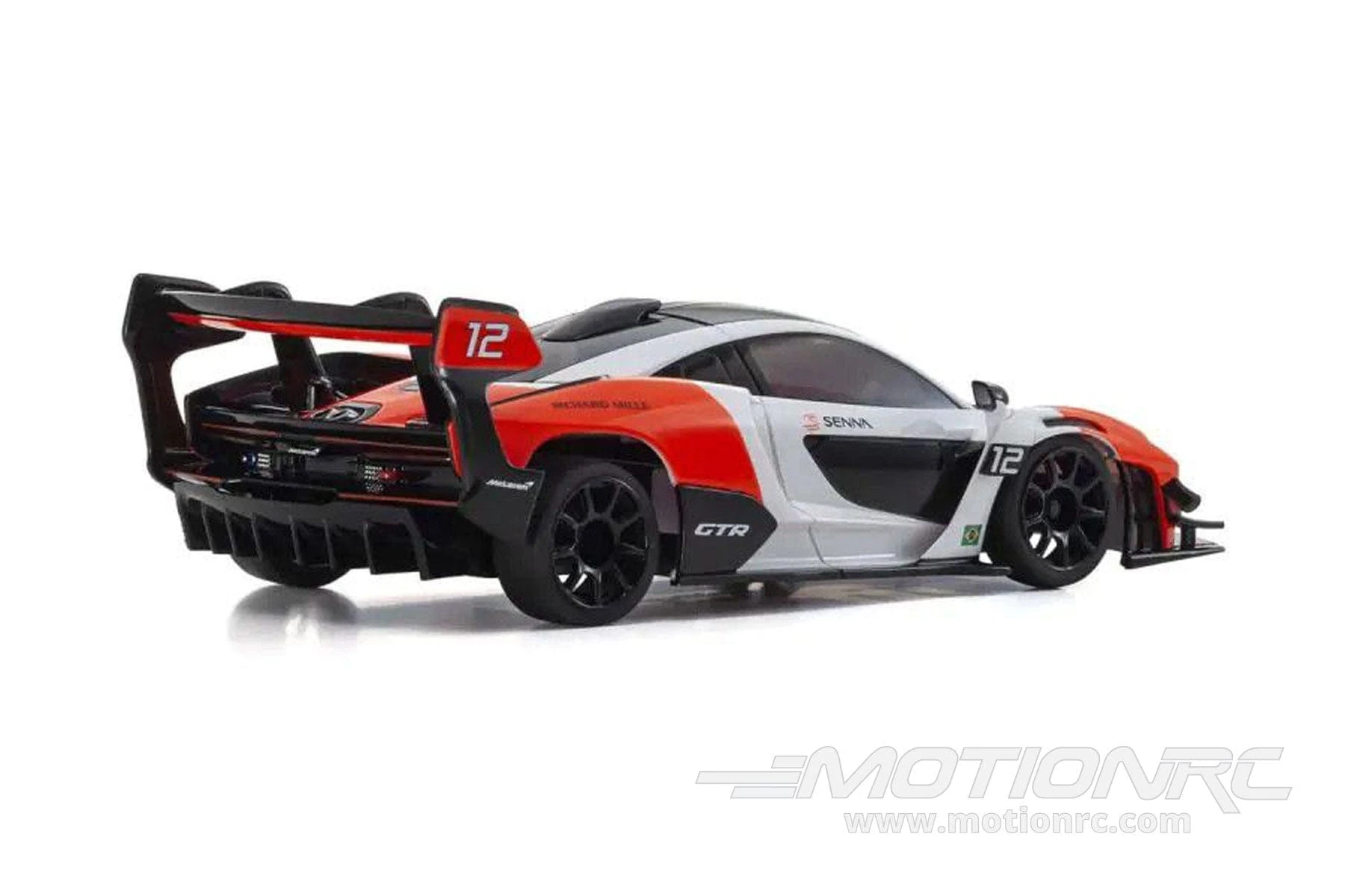 Kyosho Mini-Z White/Red McLaren Senna GTR MR-03 1/27 Scale RWD Car - RTR 5 Kyosho Mini-Z White/Red McLaren Senna GTR MR-03 1/27 Scale RWD Car - RTR - Image 3