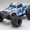 Kyosho Monster Tracker 2.0 Blue 1/10 Scale 4WD Truck - RTR -Freewing Shop kyosho monster tracker 2 0 blue 1 10 scale 4wd truck rtr motion rc 15368903917681