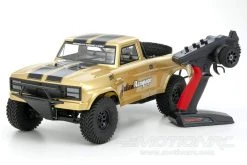 Kyosho Outlaw Rampage Pro Gold 1/10 Scale 2WD Truck - RTR -Freewing Shop kyosho outlaw rampage pro gold 1 10 scale 2wd truck rtr motion rc 14978885156977