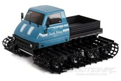 Kyosho Trail King Blue ReadySet 1/12 Scale All Terrain Tracks Vehicle - RTR -Freewing Shop kyosho trail king 1 12 scale readyset all terrain tracks vehicle blue rtr motion rc 23028004225209