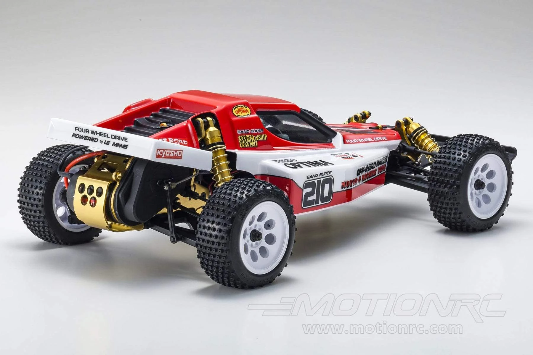 Kyosho Turbo Optima Gold 1/10 Scale 4WD Buggy - KIT 6 Kyosho Turbo Optima Gold 1/10 Scale 4WD Buggy - KIT - Image 4
