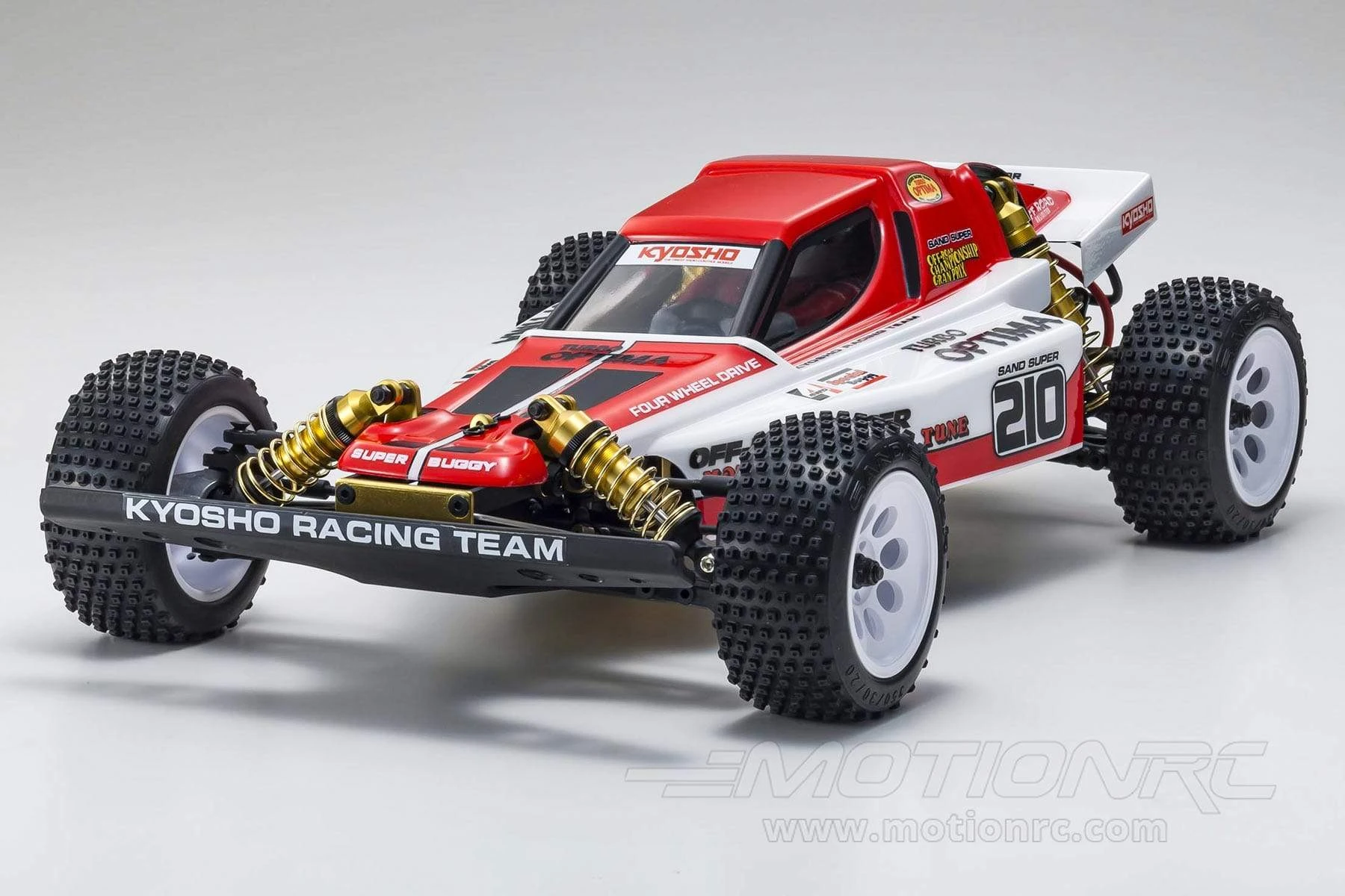 Kyosho Turbo Optima Gold 1/10 Scale 4WD Buggy - KIT 5 Kyosho Turbo Optima Gold 1/10 Scale 4WD Buggy - KIT - Image 3