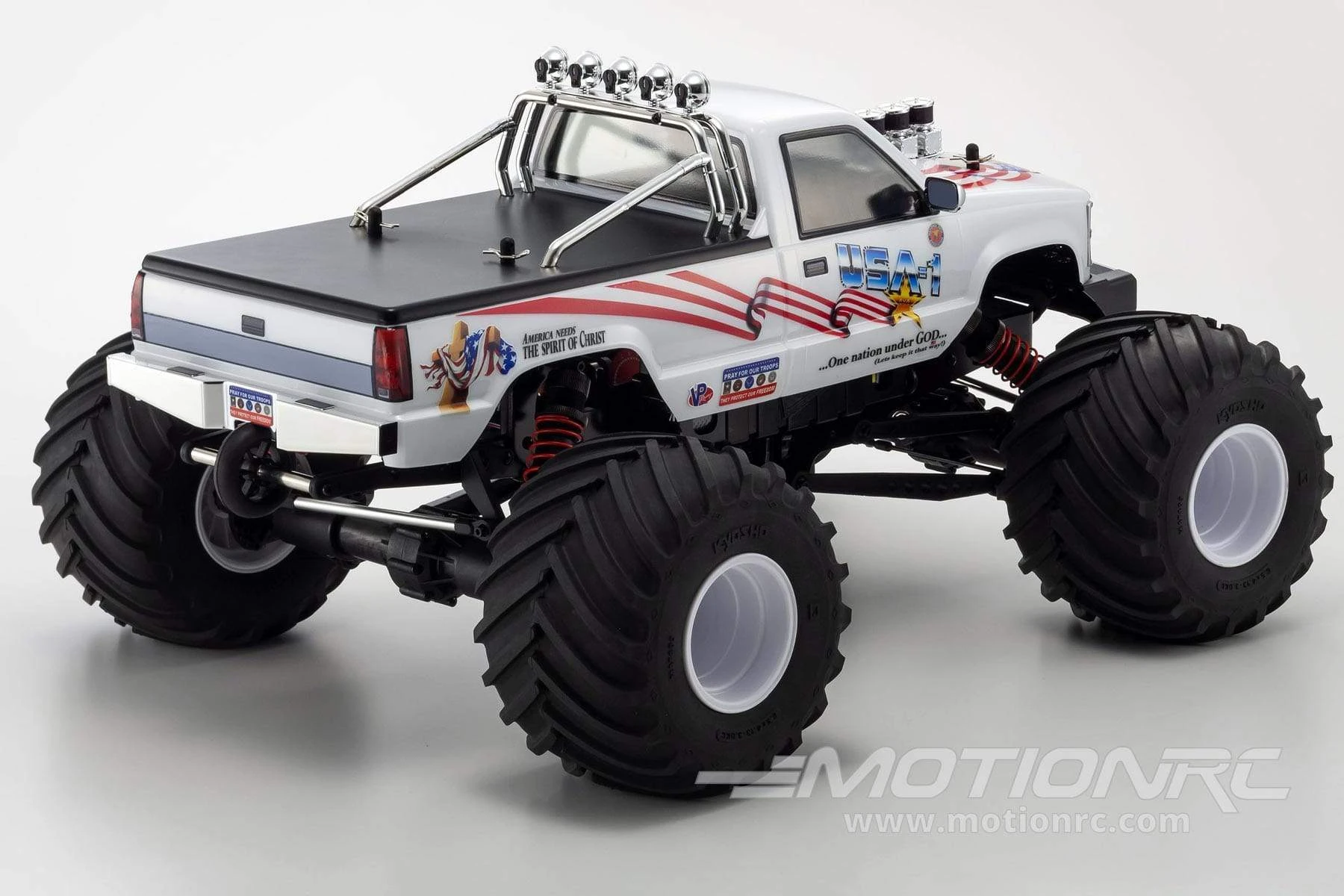 Kyosho USA-1 GP .25 Engine MT 1/8 Scale 4WD Nitro Monster Truck - RTR 5 Kyosho USA-1 GP .25 Engine MT 1/8 Scale 4WD Nitro Monster Truck - RTR - Image 3