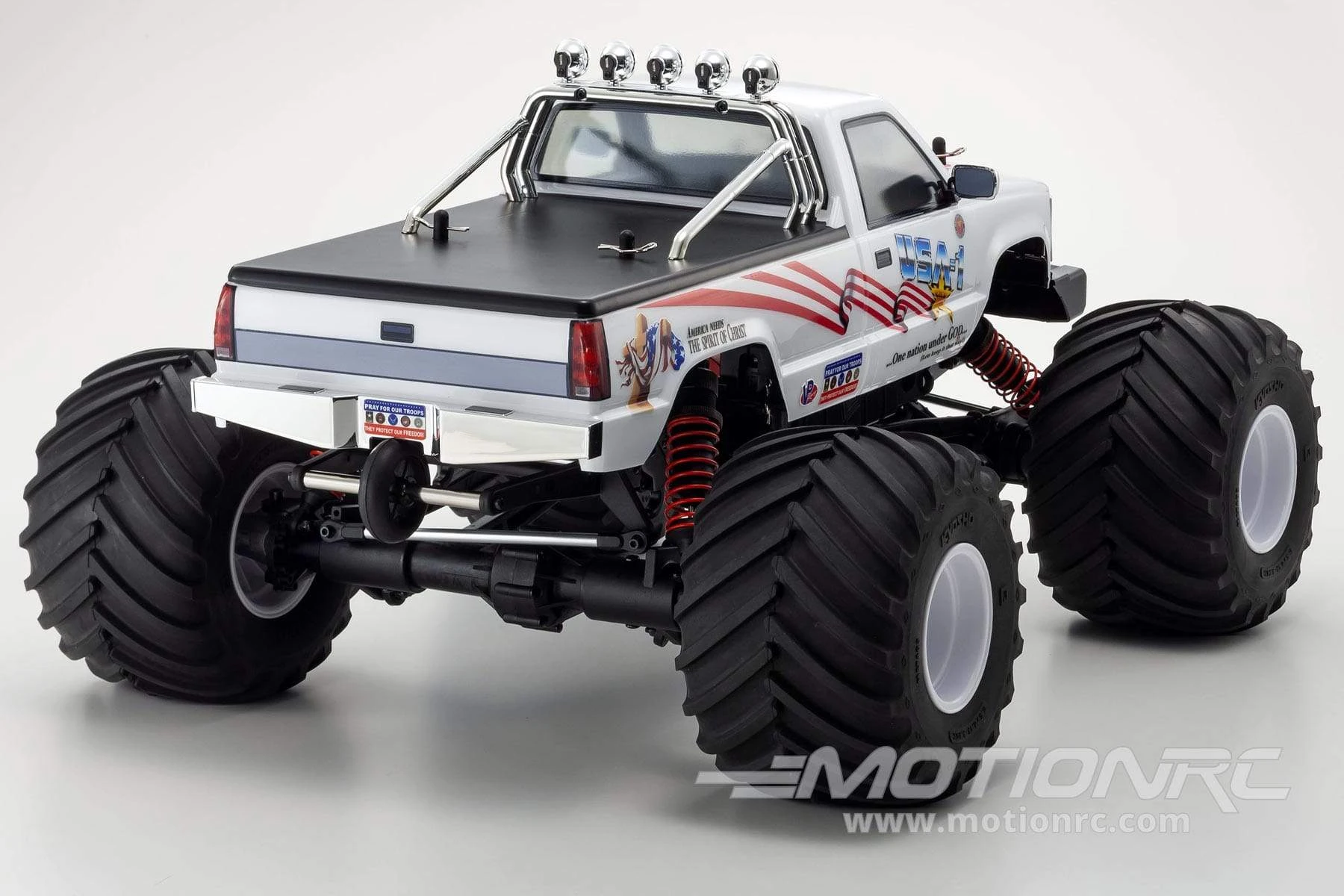 Kyosho USA-1 GP .25 Engine MT 1/8 Scale 4WD Nitro Monster Truck - RTR 7 Kyosho USA-1 GP .25 Engine MT 1/8 Scale 4WD Nitro Monster Truck - RTR - Image 5