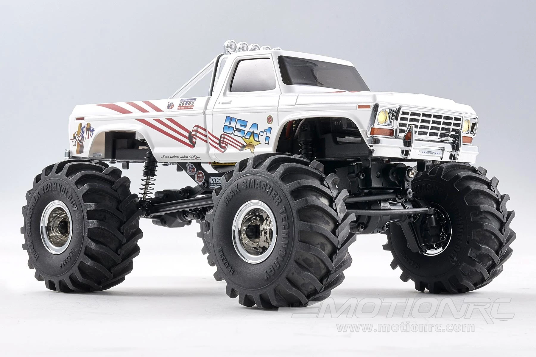 FMS FCX24 Smasher V2 White 1/24 Scale 4WD Monster Truck - RTR 4 FMS FCX24 Smasher V2 White 1/24 Scale 4WD Monster Truck - RTR - Image 2