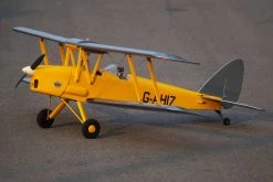 Nexa DH.82 Tiger Moth Yellow-Silver 1400mm (55") Wingspan - ARF