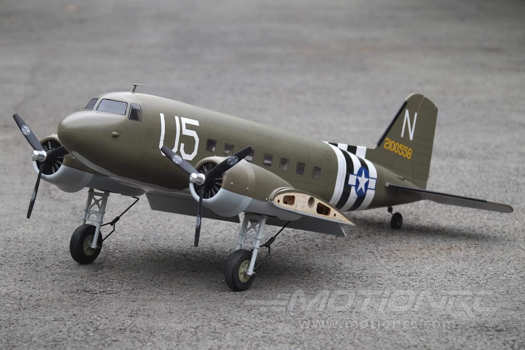 Nexa Douglas C-47 1800mm (70.8") Wingspan - ARF 13 Nexa Douglas C-47 1800mm (70.8") Wingspan - ARF - Image 11