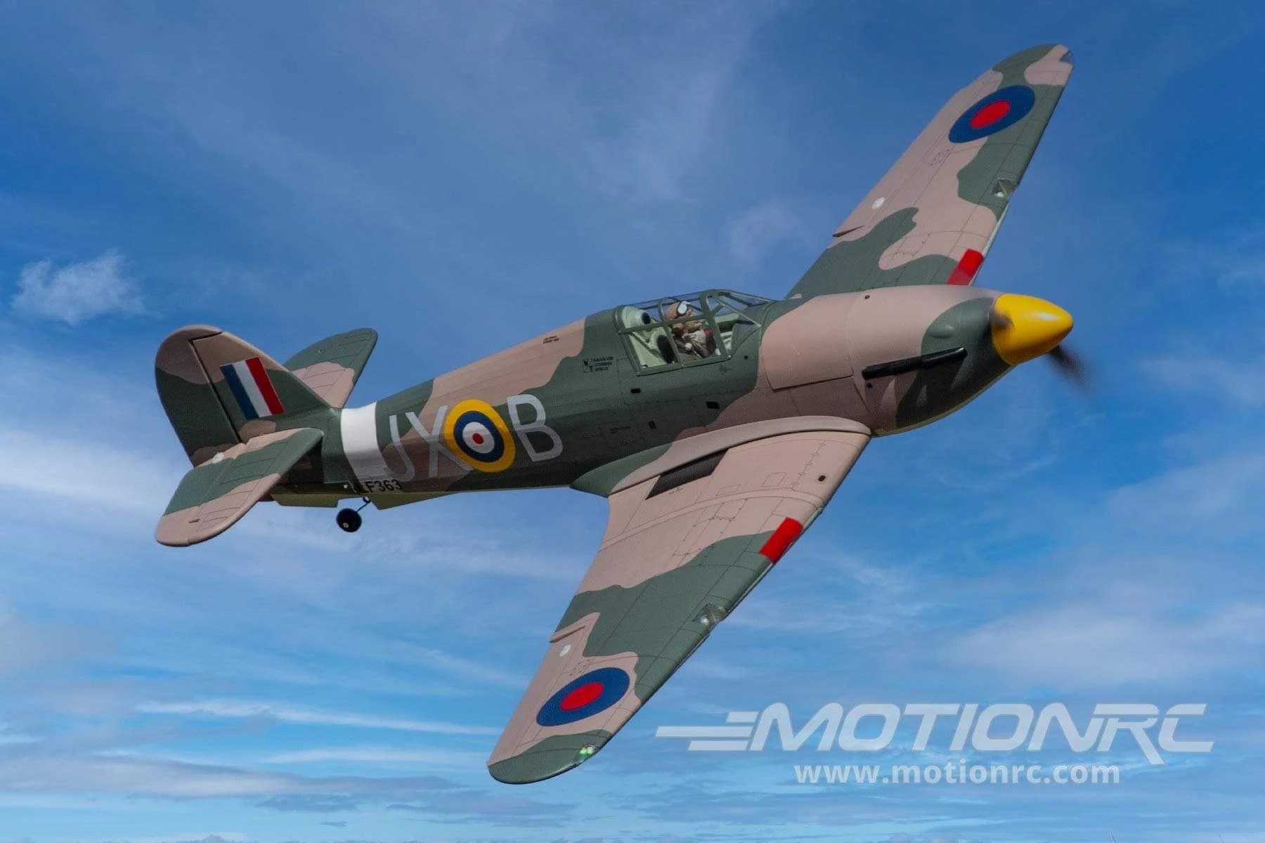 Nexa Hawker Hurricane 1610mm (63.3") Wingspan - ARF 4 Nexa Hawker Hurricane 1610mm (63.3") Wingspan - ARF - Image 2