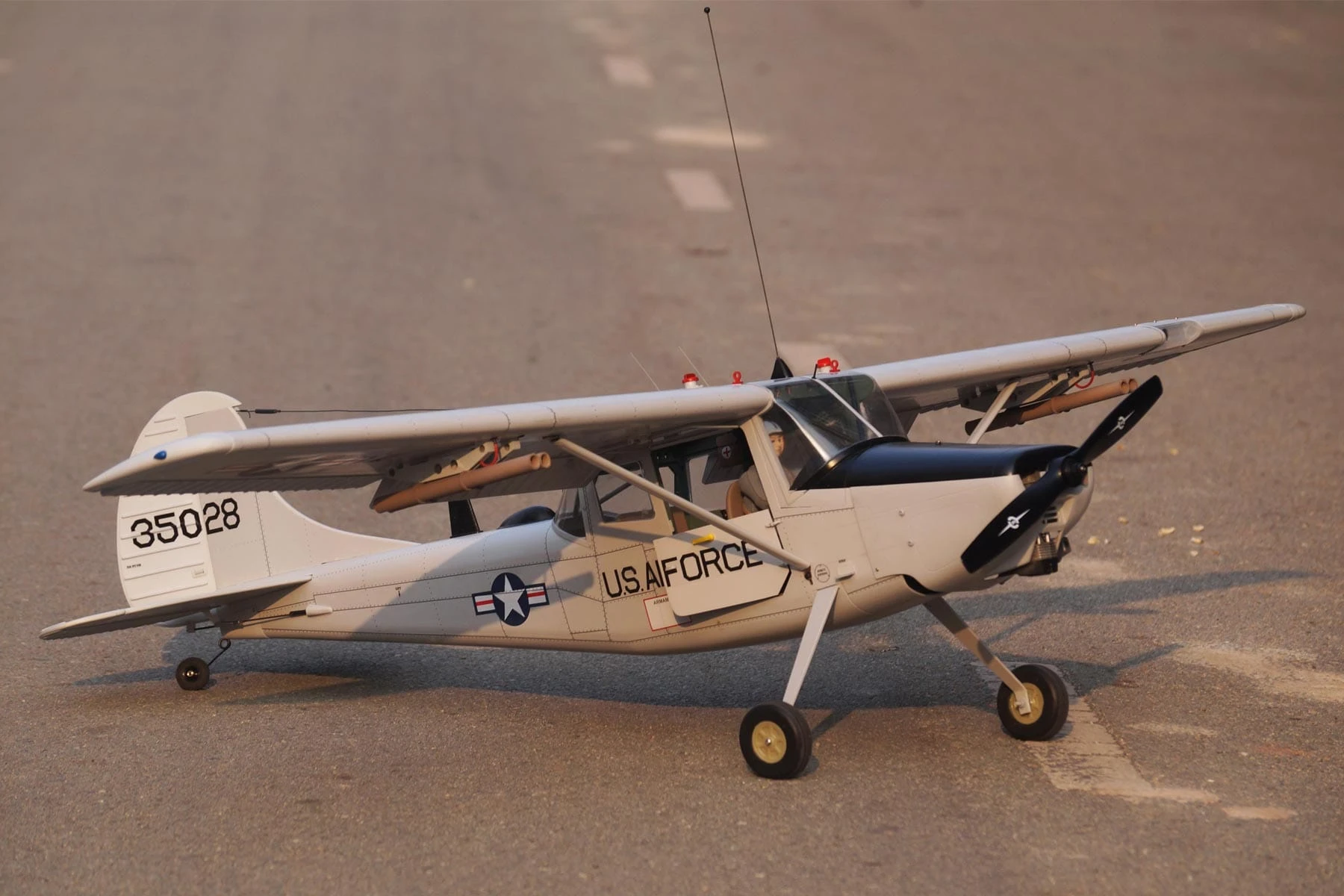 Nexa L-19 Bird Dog Grey 1720mm (67.8") Wingspan - ARF 3 Nexa L-19 Bird Dog Grey 1720mm (67.8") Wingspan - ARF