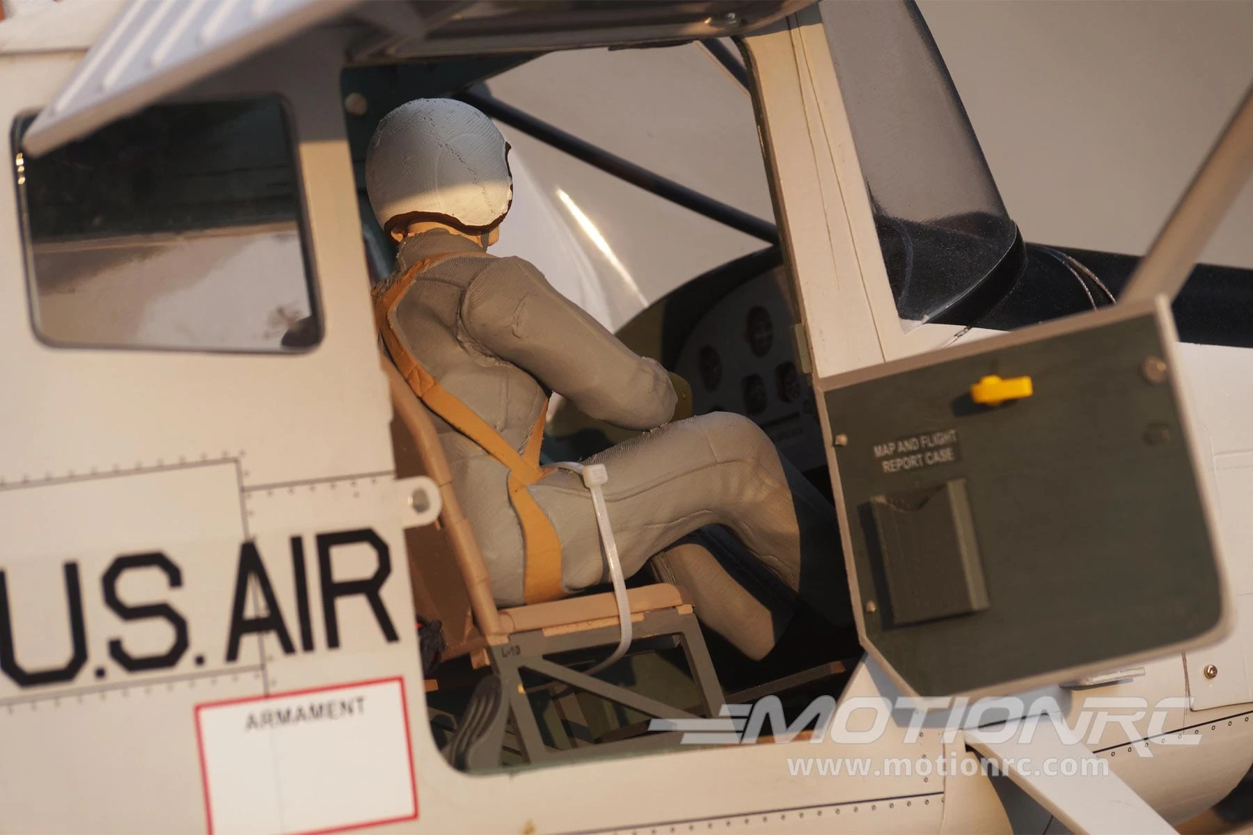 Nexa L-19 Bird Dog Grey 1720mm (67.8") Wingspan - ARF 8 Nexa L-19 Bird Dog Grey 1720mm (67.8") Wingspan - ARF - Image 6