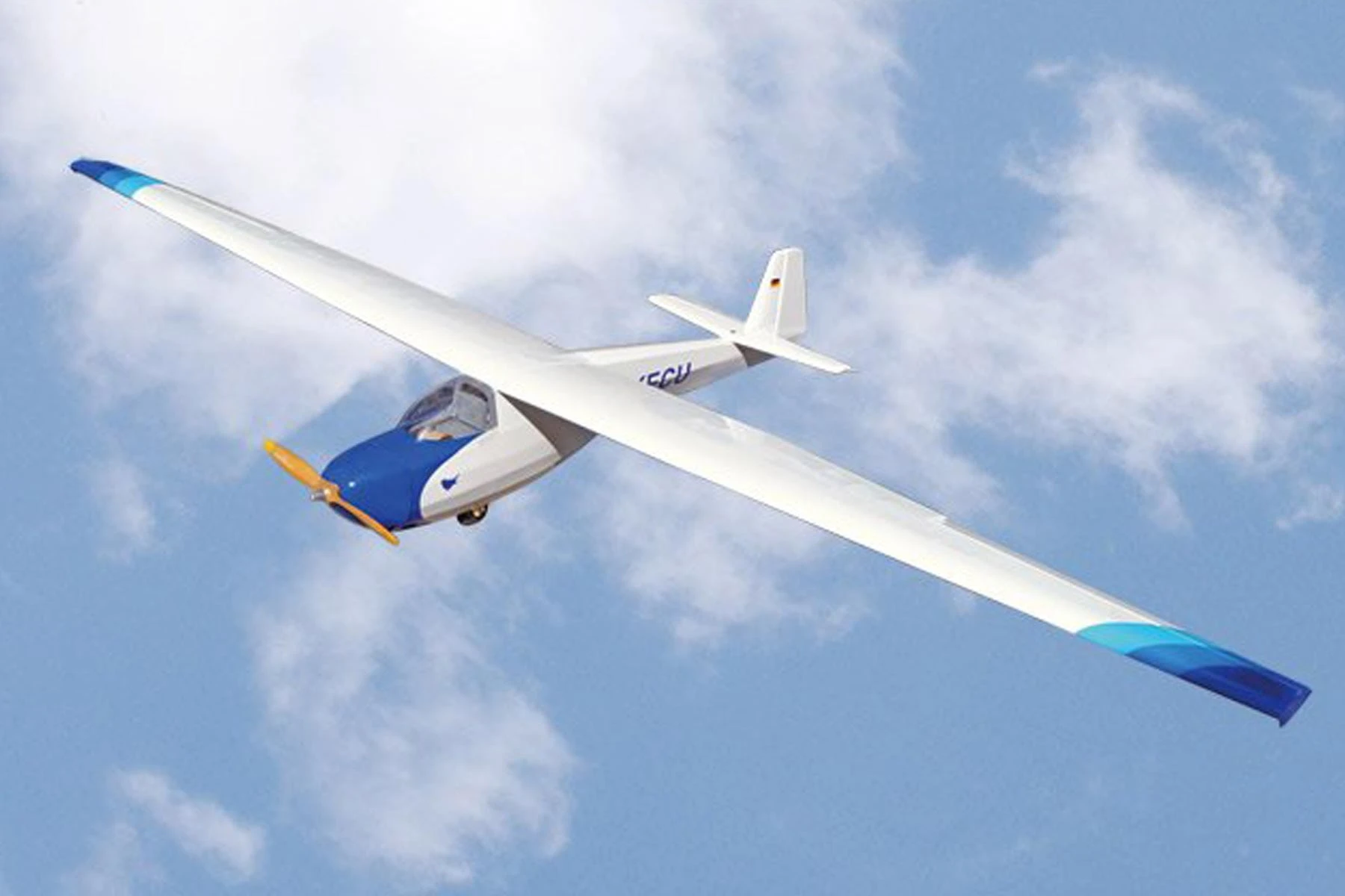 Nexa Motorspatz Glider 2500mm (98.4") Wingspan - ARF 3 Nexa Motorspatz Glider 2500mm (98.4") Wingspan - ARF