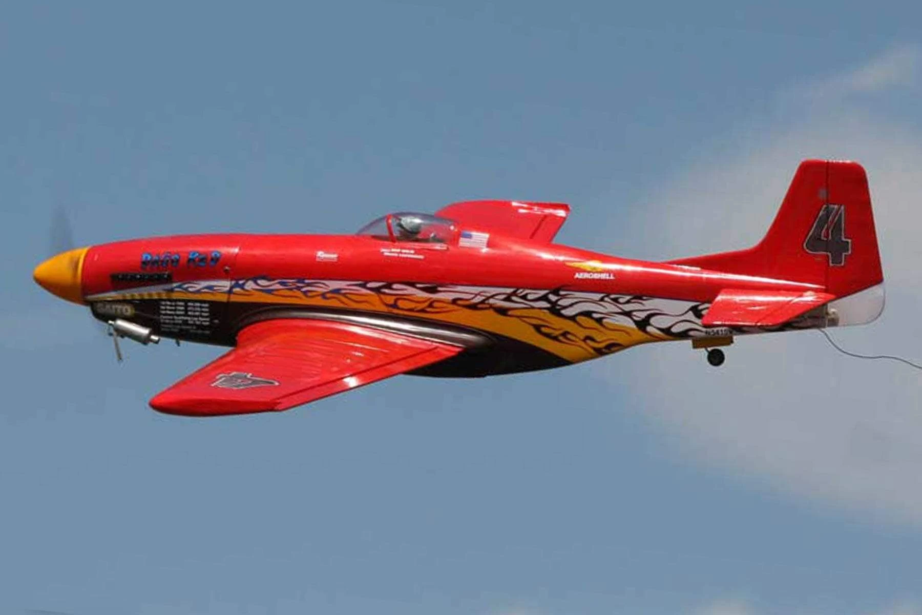 Nexa P-51 Mustang Dago Red 1580mm (62") Wingspan - ARF 3 Nexa P-51 Mustang Dago Red 1580mm (62") Wingspan - ARF