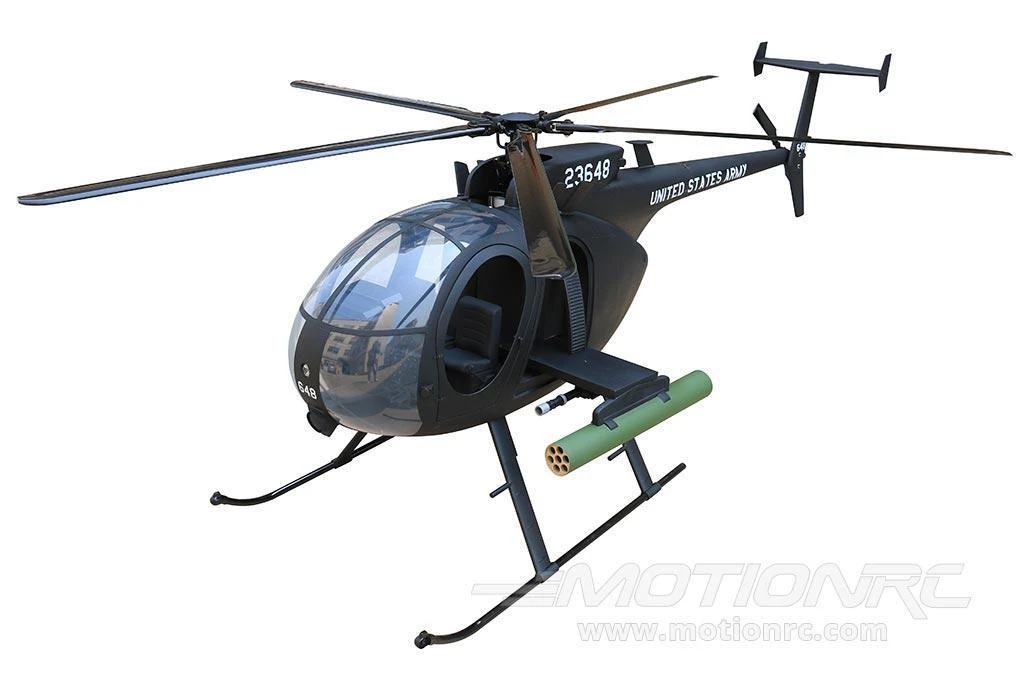 Roban AH-6 Little Bird 800 Size Scale Helicopter - ARF 12 Roban AH-6 Little Bird 800 Size Scale Helicopter - ARF - Image 10