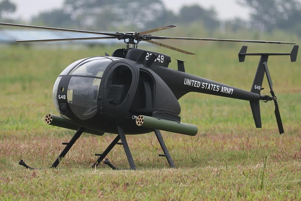 Roban AH-6 Little Bird 800 Size Scale Helicopter - ARF 3 Roban AH-6 Little Bird 800 Size Scale Helicopter - ARF