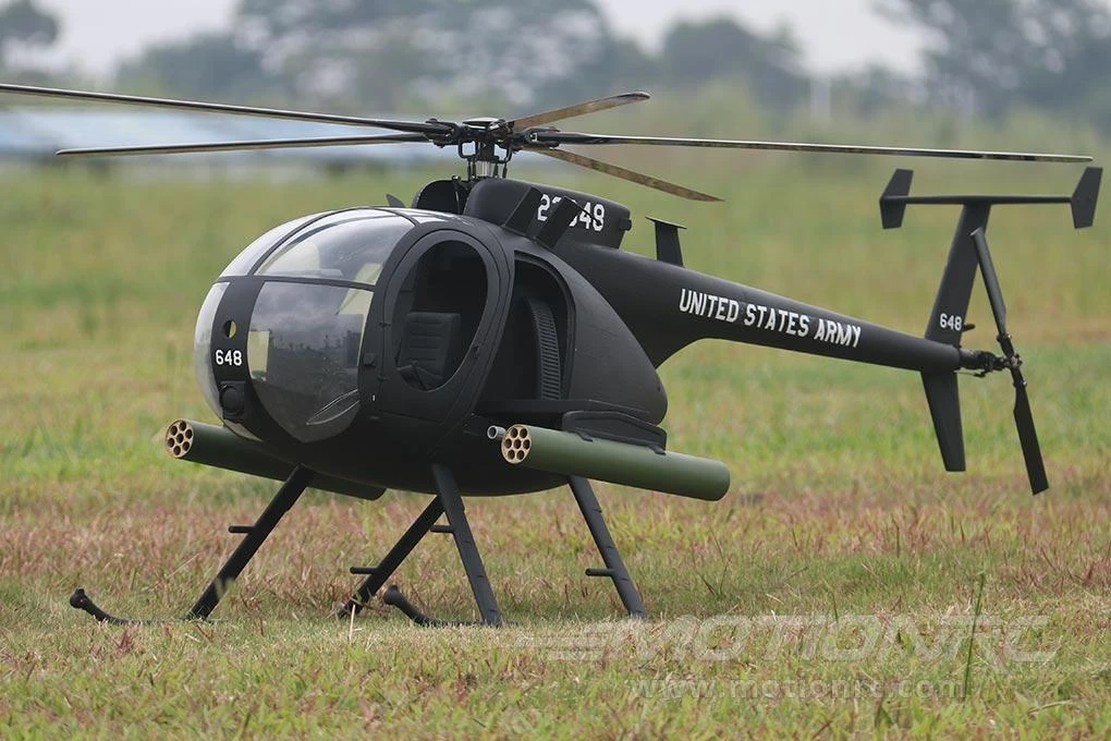 Roban AH-6 Little Bird 800 Size Scale Helicopter - ARF 4 Roban AH-6 Little Bird 800 Size Scale Helicopter - ARF - Image 2