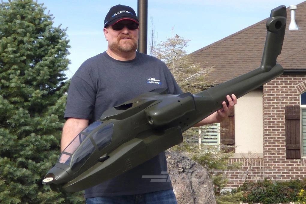 Roban AH-64 Apache Green 700 Size Scale Helicopter - ARF 7 Roban AH-64 Apache Green 700 Size Scale Helicopter - ARF - Image 5