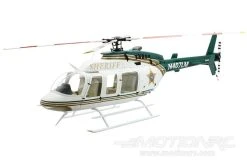 Roban B407 Sheriff 700 Size Scale Helicopter - ARF -Freewing Shop roban b407 sheriff 700 size scale helicopter arf motion rc 594284085273