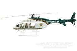 Roban B407 Sheriff 700 Size Scale Helicopter - ARF -Freewing Shop roban b407 sheriff 700 size scale helicopter arf motion rc 594287132697