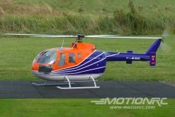 Roban BO-105 Orange And Blue 800 Size Scale Helicopter - ARF -Freewing Shop roban bo 105 orange and blue 800 size scale helicopter arf motion rc 23603198460089