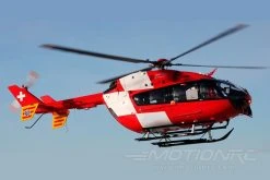 Roban EC-145 Red And White 800 Size Scale Helicopter - ARF -Freewing Shop roban ec 145 rot 800 size scale helicopter arf motion rc 13970571722865