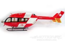 Roban EC-145 Swiss Medic Red/White 600 Size Helicopter Scale Conversion - KIT -Freewing Shop roban ec 145 swiss medic red white 600 size helicopter scale conversion kit motion rc 720691036185