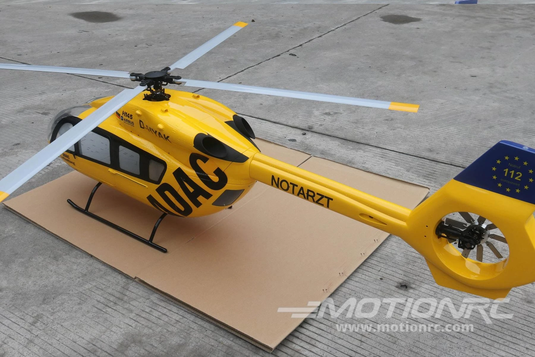 Roban EC-145 Yellow 800 Size Scale Helicopter - ARF 5 Roban EC-145 Yellow 800 Size Scale Helicopter - ARF - Image 3