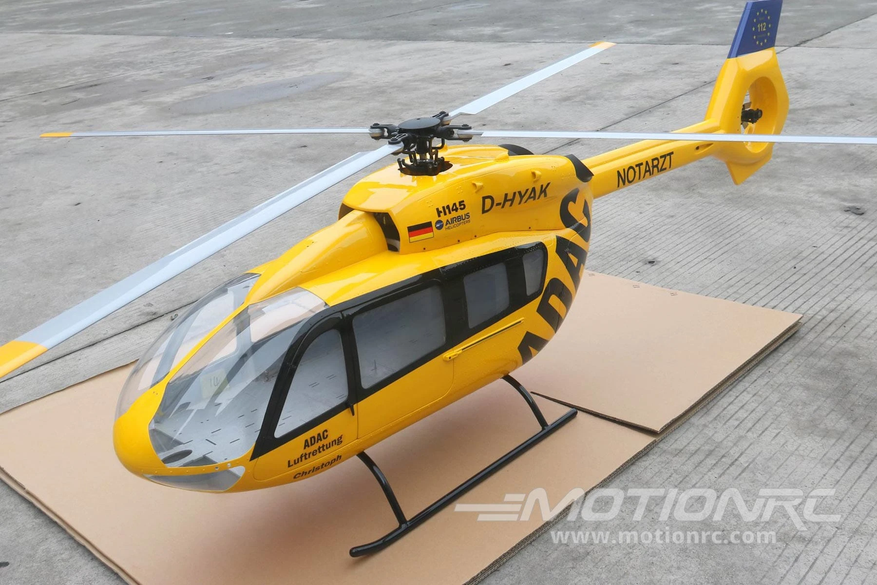 Roban EC-145 Yellow 800 Size Scale Helicopter - ARF 4 Roban EC-145 Yellow 800 Size Scale Helicopter - ARF - Image 2