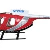 Roban MD-500E Police Red/White 600 Size Helicopter Scale Conversion - KIT -Freewing Shop roban md 500e police red white 600 size helicopter scale conversion kit motion rc 729915326489