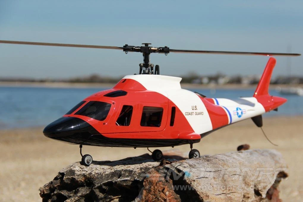 RotorScale A-109 Coast Guard Rescue 450 Size Helicopter - PNP 6 RotorScale A-109 Coast Guard Rescue 450 Size Helicopter - PNP - Image 4