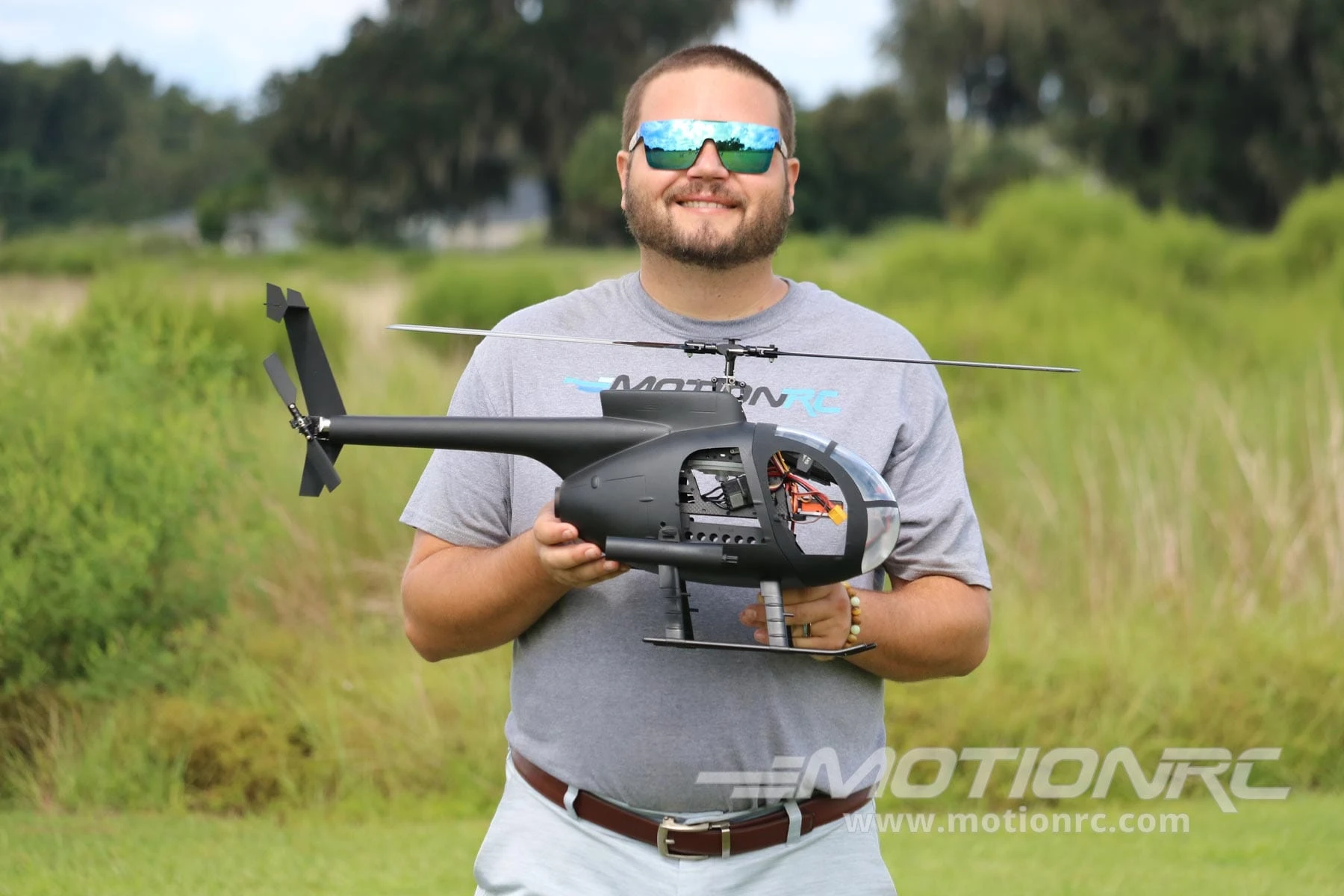 RotorScale AH-6 Attack Tactical Black 450 Size Helicopter - PNP 9 RotorScale AH-6 Attack Tactical Black 450 Size Helicopter - PNP - Image 7