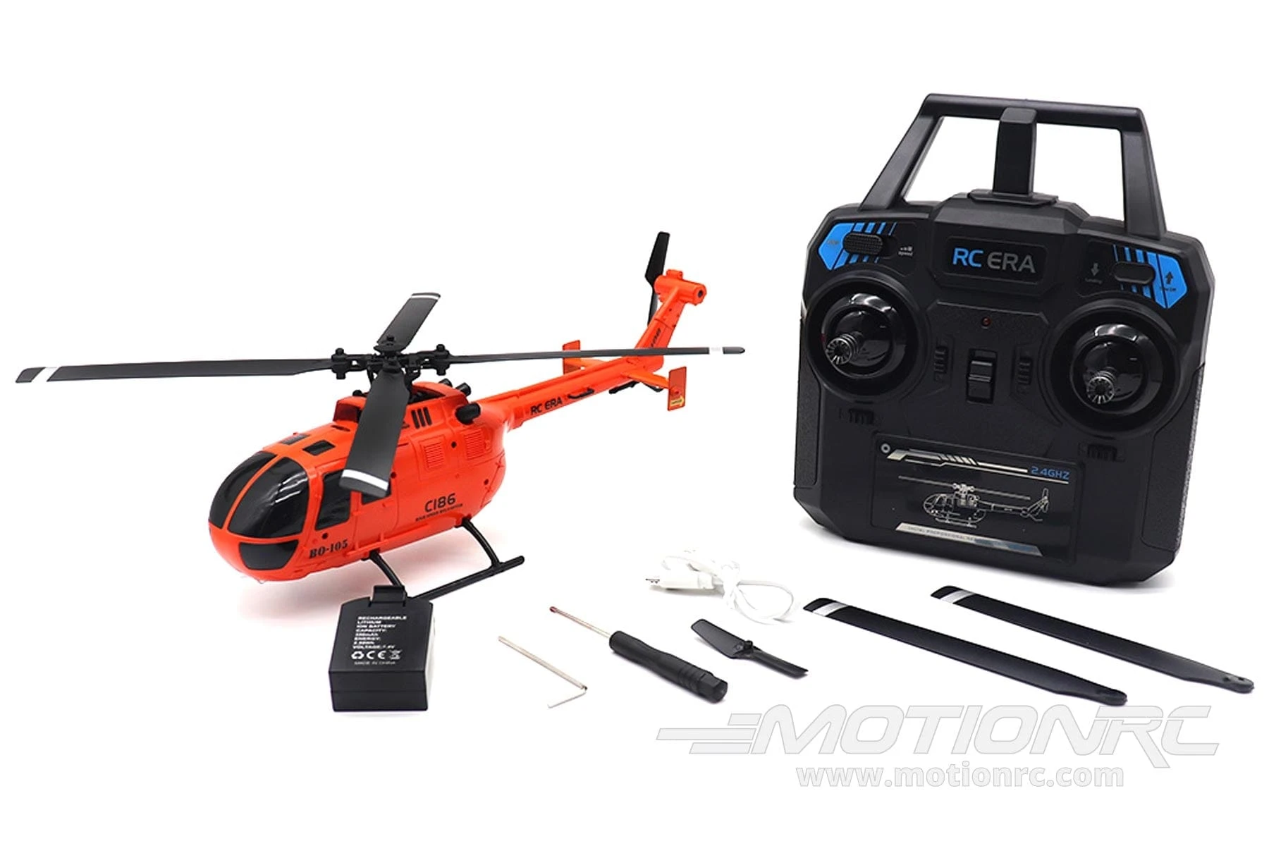 RotorScale BO-105 100 Size Gyro Stabilized Helicopter - RTF 11 RotorScale BO-105 100 Size Gyro Stabilized Helicopter - RTF - Image 9