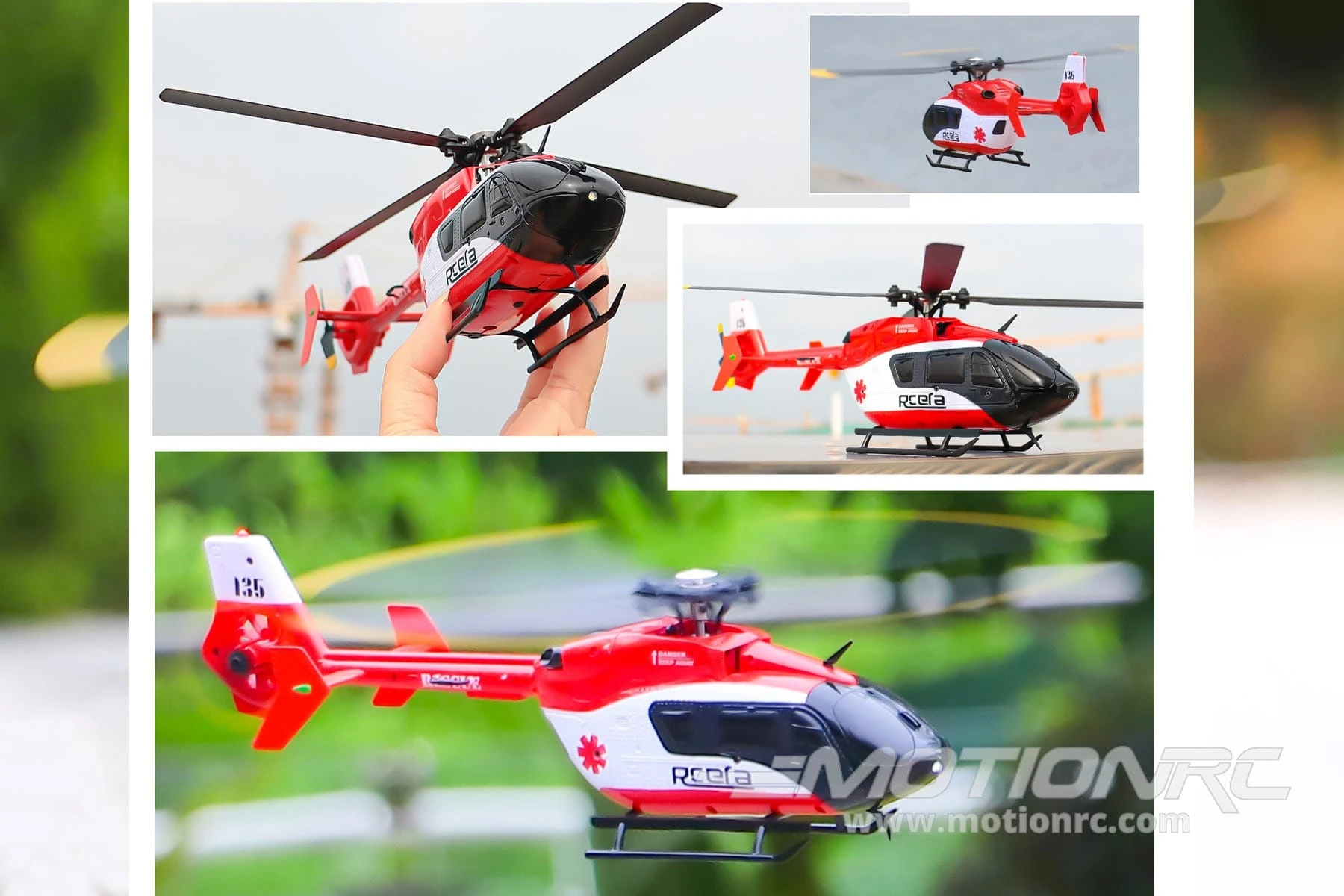 RotorScale EC135 100 Size Gyro Stabilized Helicopter - RTF 5 RotorScale EC135 100 Size Gyro Stabilized Helicopter - RTF - Image 3