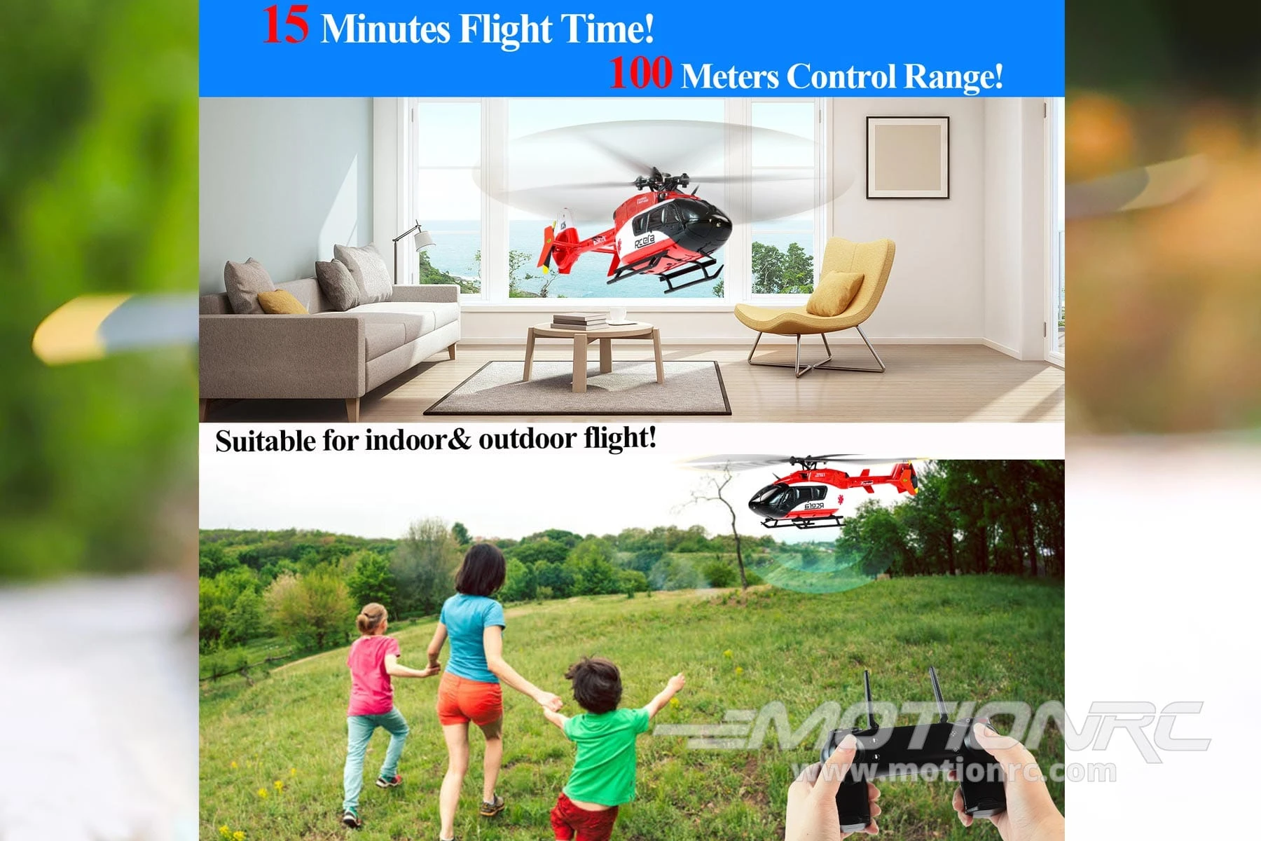 RotorScale EC135 100 Size Gyro Stabilized Helicopter - RTF 7 RotorScale EC135 100 Size Gyro Stabilized Helicopter - RTF - Image 5