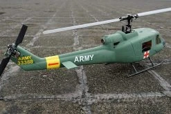 RotorScale UH-1A Huey Medic Green 450 Size Helicopter - PNP -Freewing Shop rotorscale uh 1a huey medic green 450 size helicopter pnp motion rc 29653997682873