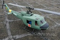 RotorScale UH-1A Huey Medic Green 450 Size Helicopter - PNP -Freewing Shop rotorscale uh 1a huey medic green 450 size helicopter pnp motion rc 29832415346873