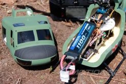 RotorScale UH-1A Huey Medic Green 450 Size Helicopter - PNP -Freewing Shop rotorscale uh 1a huey medic green 450 size helicopter pnp motion rc 7201848262769