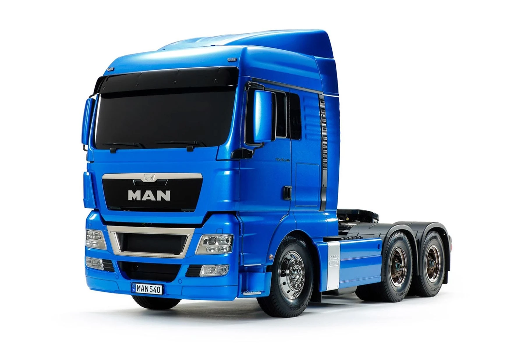 Tamiya MAN TGX 26.540 6x4 XLX Light Metallic Blue 1/14 Scale RC Tractor Truck - KIT 3 Tamiya MAN TGX 26.540 6x4 XLX Light Metallic Blue 1/14 Scale RC Tractor Truck - KIT