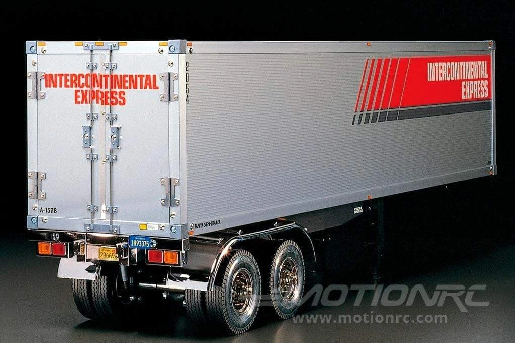 Tamiya Box Trailer 1/14 Scale Plastic Model - KIT 4 Tamiya Box Trailer 1/14 Scale Plastic Model - KIT - Image 2