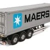Tamiya Maersk Container Trailer 1/14 Scale Plastic Model - KIT -Freewing Shop tamiya rc maersk container trailer 1 14 scale plastic model kit motion rc 14909610033265
