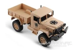 XK INNOVATIONS XK Military Truck Tan 1/12 Scale 4WD Truck - RTR -Freewing Shop wltoys military truck tan 1 12 scale 4wd truck rtr motion rc 23189555282105