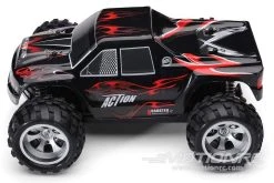 XK INNOVATIONS XK Brave High Speed 1/18 Scale 4WD Truck (Black) - RTR -Freewing Shop xk brave high speed 1 18 scale 4wd truck black rtr motion rc 29706877468857