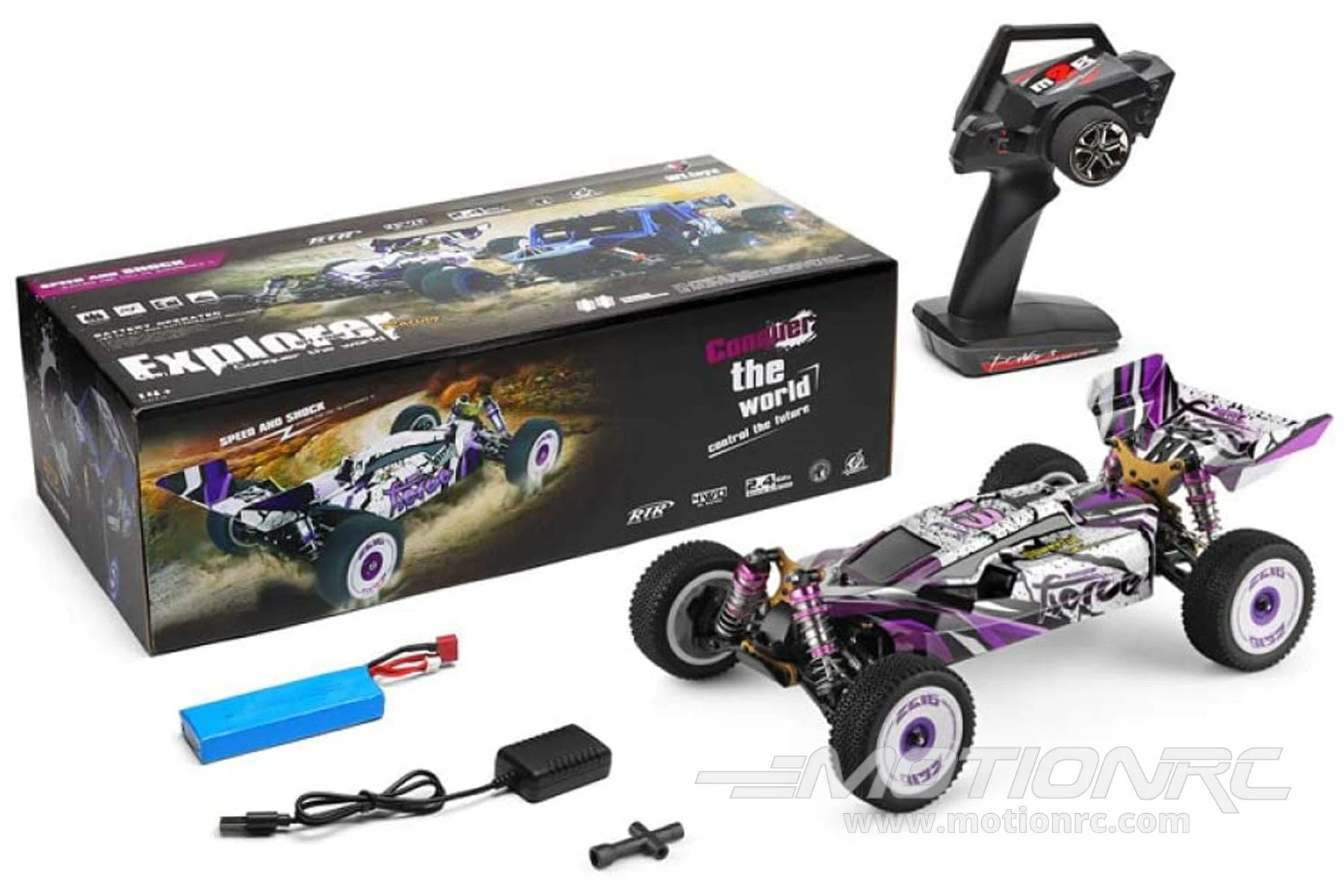 XK INNOVATIONS XK Fierce 1/12 Scale 4WD Buggy - RTR 5 XK INNOVATIONS XK Fierce 1/12 Scale 4WD Buggy - RTR - Image 3
