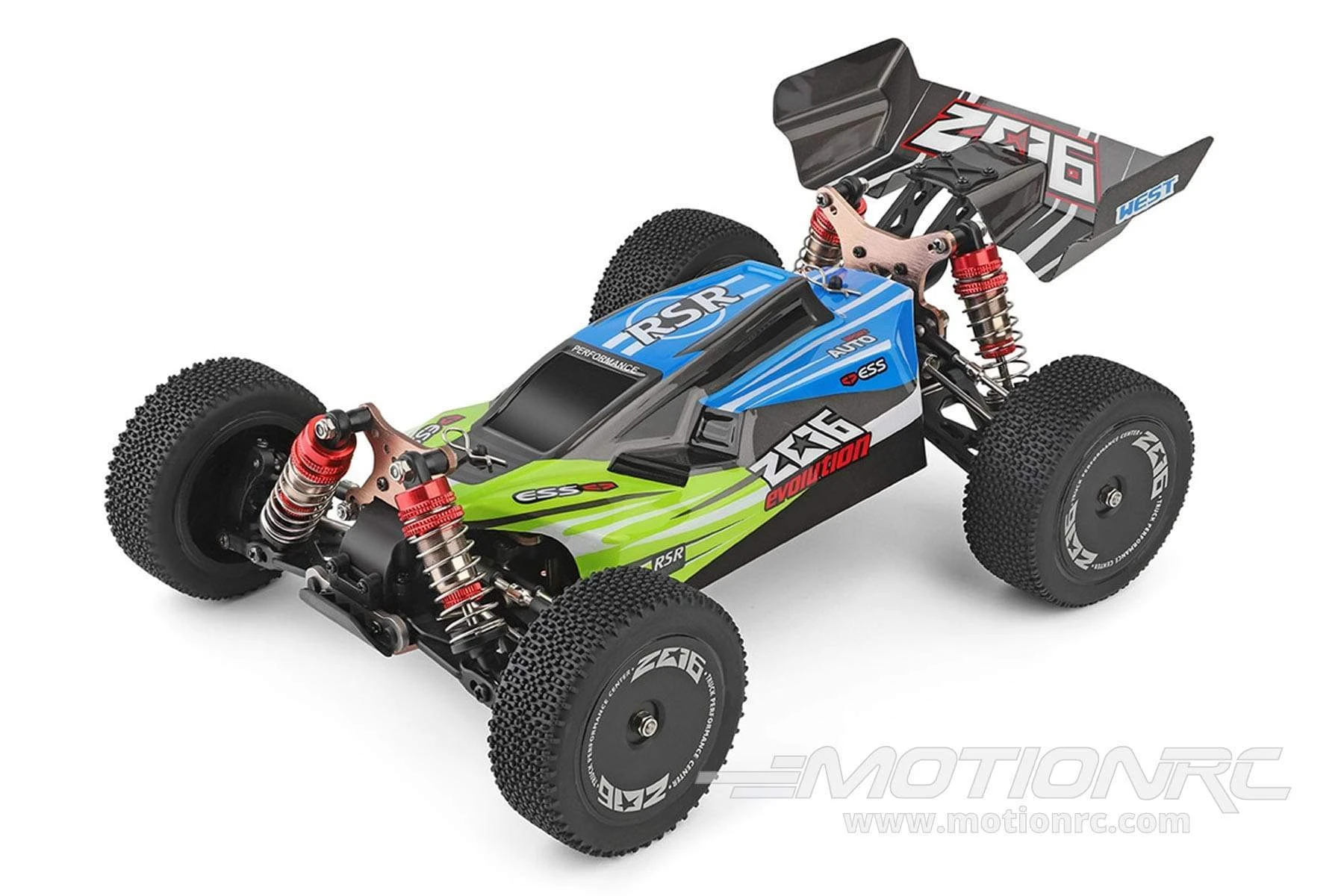 XK INNOVATIONS XK High Speed Blue/Green 1/14 Scale 4WD Buggy - RTR 4 XK INNOVATIONS XK High Speed Blue/Green 1/14 Scale 4WD Buggy - RTR - Image 2
