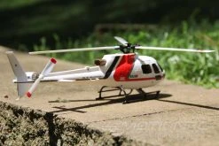 XK INNOVATIONS XK K123 Red And White 120 Size Gyro Stabilized Helicopter - FTR -Freewing Shop xk k123 red and white with gyro 244mm 9 6 rotor diameter helicopter ftr motion rc 7204194713713