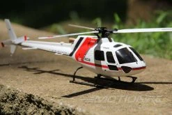 XK INNOVATIONS XK K123 Red And White 120 Size Gyro Stabilized Helicopter - FTR -Freewing Shop xk k123 red and white with gyro 244mm 9 6 rotor diameter helicopter ftr motion rc 7204531765361