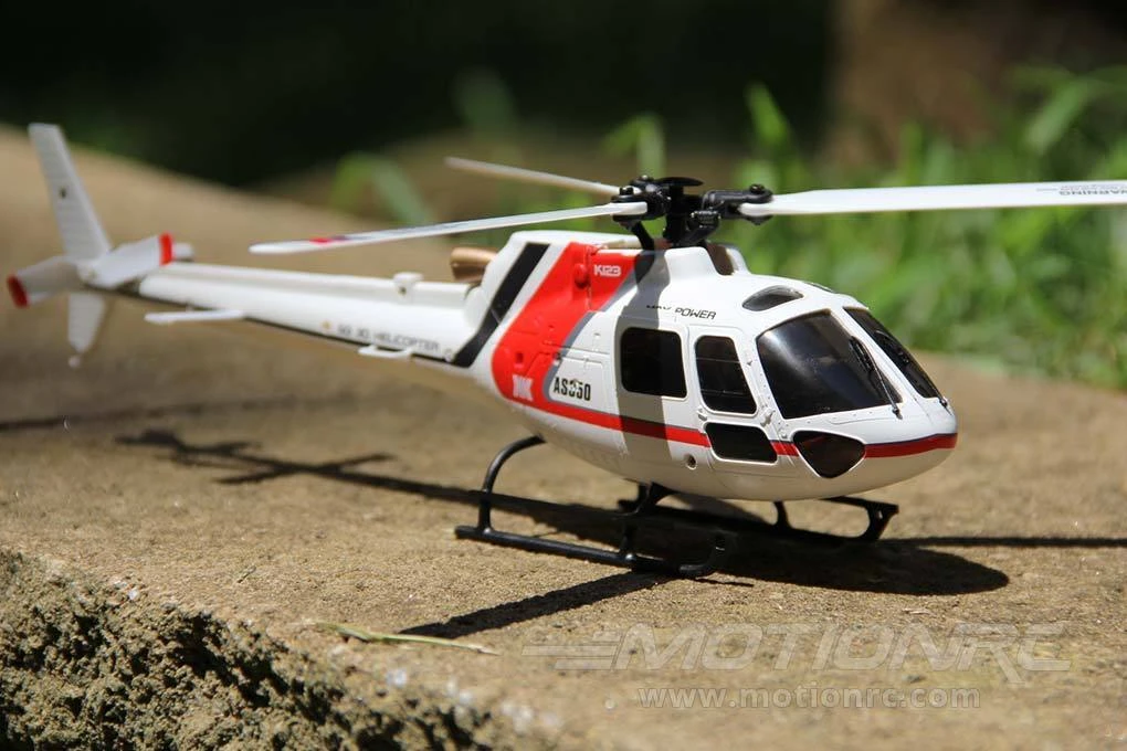 XK INNOVATIONS XK K123 Red And White 120 Size Gyro Stabilized Helicopter - RTF 10 XK INNOVATIONS XK K123 Red And White 120 Size Gyro Stabilized Helicopter - RTF - Image 8