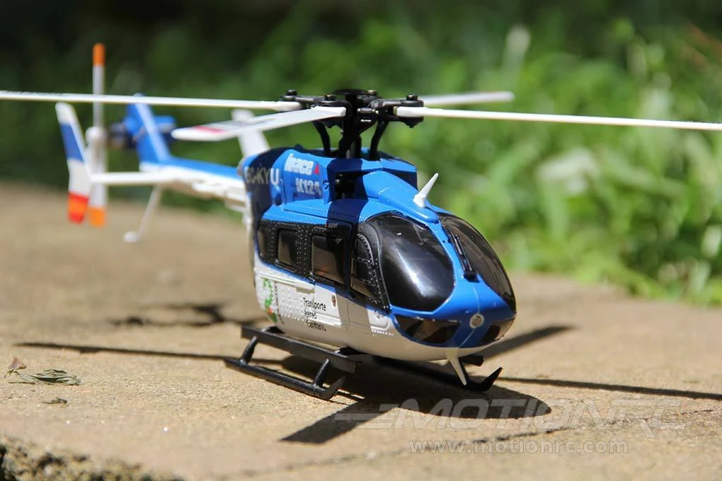 XK INNOVATIONS XK K124 Blue 120 Size Gyro Stabilized Helicopter - FTR 11 XK INNOVATIONS XK K124 Blue 120 Size Gyro Stabilized Helicopter - FTR - Image 9