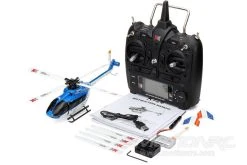 XK INNOVATIONS XK K124 Blue 120 Size Gyro Stabilized Helicopter - RTF -Freewing Shop xk k124 blue with gyro 250mm 9 8 rotor diameter rtf motion rc 298463952921