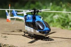 XK INNOVATIONS XK K124 Blue 120 Size Gyro Stabilized Helicopter - RTF -Freewing Shop xk k124 blue with gyro 250mm 9 8 rotor diameter rtf motion rc 3866025197681